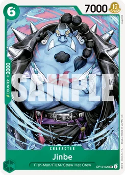 Jinbe OP13-029 Carrying On His Will