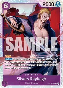 Silvers Rayleigh OP13-066 Carrying On His Will