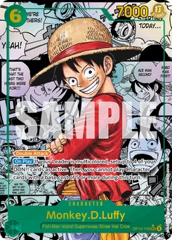 Monkey.D.Luffy OP13-118 P2 Carrying On His Will