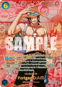 Portgas.D.Ace OP13-119 P3 Carrying On His Will