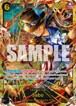 Sabo OP13-120 Carrying On His Will