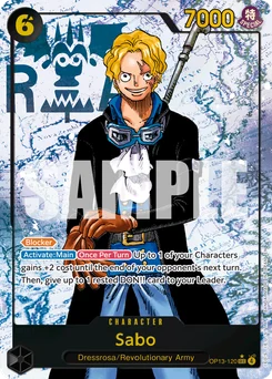 Sabo OP13-120 P1 Carrying On His Will