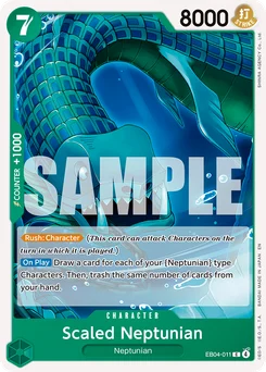 Scaled Neptunian EB04-011 The Azure Sea’S Seven