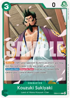 Kozuki Sukiyaki EB04-014 The Azure Sea’S Seven