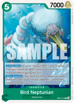 Bird Neptunian EB04-016 The Azure Sea’S Seven