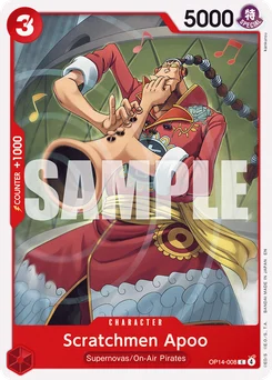 Scratchmen Apoo OP14-008 The Azure Sea’S Seven