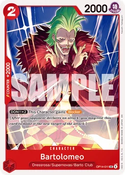 Bartolomeo OP14-011 The Azure Sea’S Seven