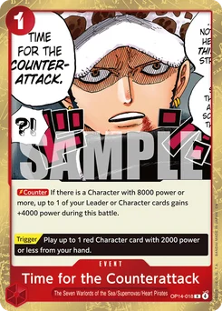 Time for the Counterattack OP14-018 The Azure Sea’S Seven