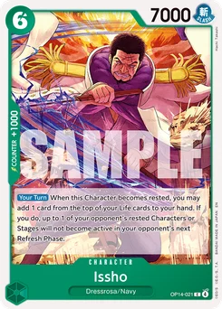 Issho OP14-021 The Azure Sea’S Seven