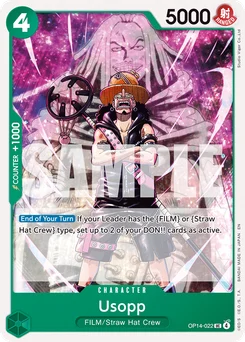 Usopp OP14-022 The Azure Sea’S Seven