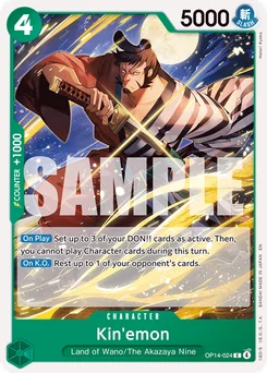 Kin'emon OP14-024 The Azure Sea’S Seven