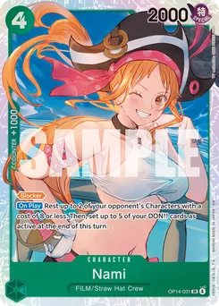 Nami OP14-031 The Azure Sea’S Seven