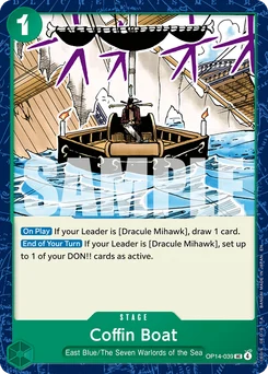 Coffin Boat OP14-039 The Azure Sea’S Seven