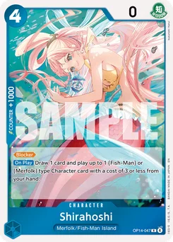 Shirahoshi OP14-047 The Azure Sea’S Seven