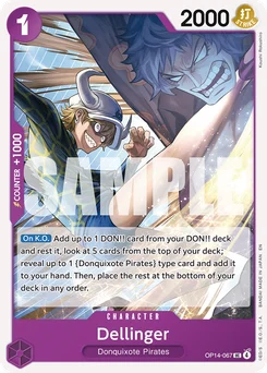 Dellinger OP14-067 The Azure Sea’S Seven