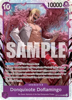 Donquixote Doflamingo OP14-069 The Azure Sea’S Seven