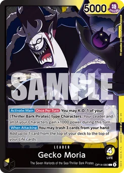 Gecko Moria OP14-080 The Azure Sea’S Seven