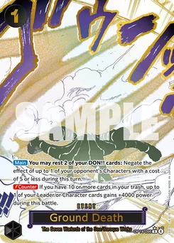 Ground Death OP14-096 P1 The Azure Sea’S Seven