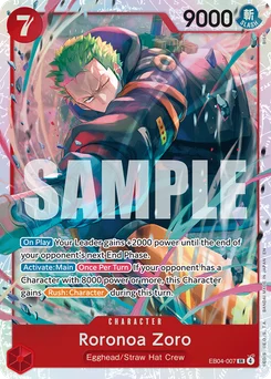 Roronoa Zoro EB04-007 Adventure On Kami’S Island