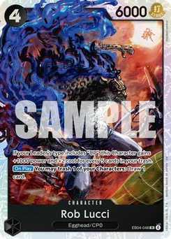 Rob Lucci EB04-048 Adventure On Kami’S Island