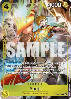 Sanji EB04-052 P1 Adventure On Kami’S Island