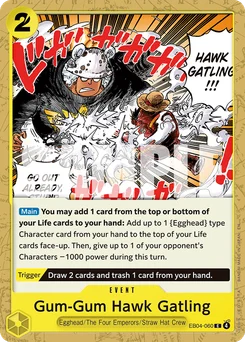Gum-Gum Hawk Gatling EB04-060 Adventure On Kami’S Island