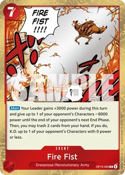 Fire Fist OP15-020 Adventure On Kami’S Island
