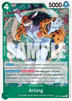 Arlong OP15-023 Adventure On Kami’S Island
