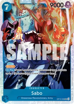 Sabo OP15-046 Adventure On Kami’S Island