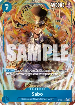 Sabo OP15-046 P1 Adventure On Kami’S Island