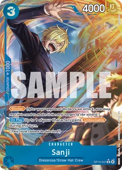 Sanji OP15-047 P1 Adventure On Kami’S Island