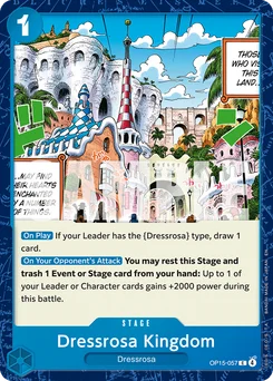 Dressrosa Kingdom OP15-057 Adventure On Kami’S Island
