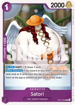 Satori OP15-066 Adventure On Kami’S Island