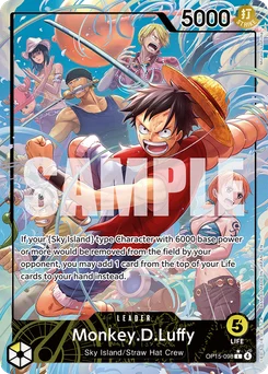 Monkey.D.Luffy OP15-098 P1 Adventure On Kami’S Island