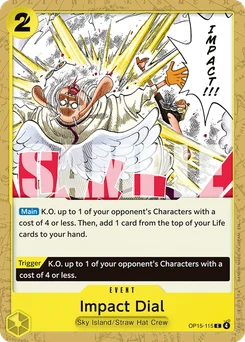 Impact Dial OP15-115 Adventure On Kami’S Island