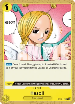 Heso!! OP15-117 Adventure On Kami’S Island