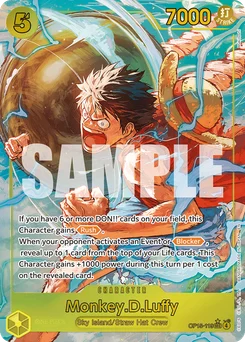 Monkey.D.Luffy OP15-119 P1 Adventure On Kami’S Island