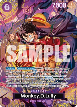 Monkey.D.Luffy ST26-005 P1 Adventure On Kami’S Island