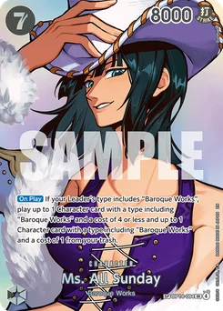 Ms. All Sunday OP14-084 P2 The Time of Battle