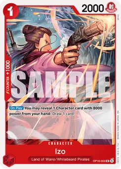 Izo OP16-002 The Time of Battle