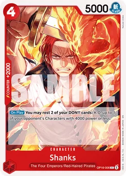 Shanks OP16-006 The Time of Battle