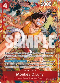 Monkey.D.Luffy OP16-015 P1 The Time of Battle