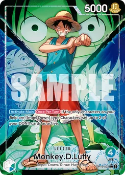 Monkey.D.Luffy OP16-022 P1 The Time of Battle