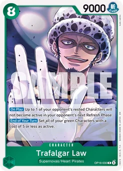 Trafalgar Law OP16-030 The Time of Battle