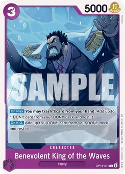 Benevolent King of the Waves OP16-071 The Time of Battle