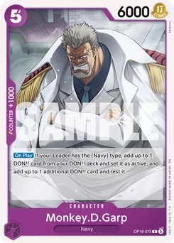 Monkey.D.Garp OP16-075 The Time of Battle