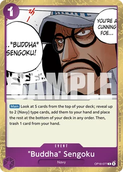 "Buddha" Sengoku OP16-077 The Time of Battle