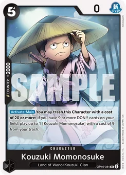 Kouzuki Momonosuke OP16-084 The Time of Battle