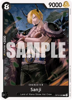 Sanji OP16-086 The Time of Battle