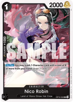 Nico Robin OP16-092 The Time of Battle